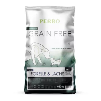 PERRO Grain Free Adult Pisztrang & Lazac kutyatap