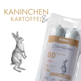   PERRO Select Plus Prémium Kutyapárizsi - Nyúl & Krumpli - 2 x 400 g
