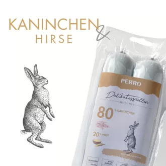   PERRO Select Plus Prémium Kutyapárizsi - Nyúl & Köles - 2 x 400 g