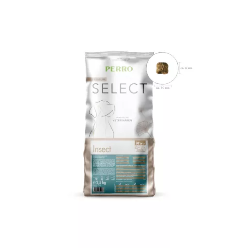 PERRO-Select-Rovarfeherjes-kutyatap-10-kg